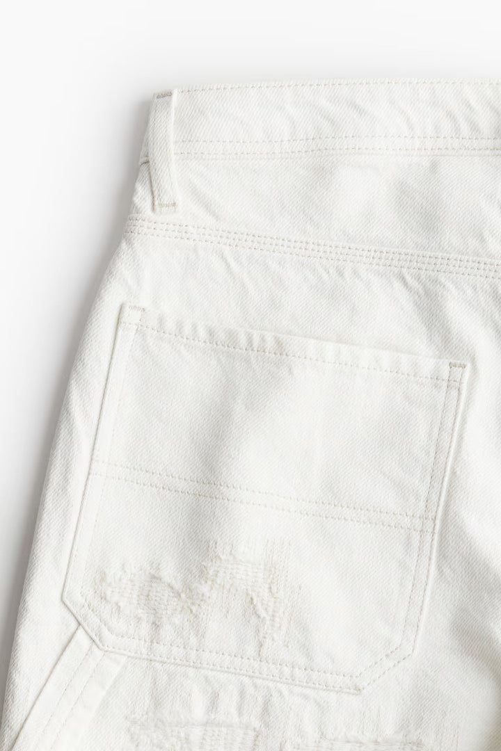 H&M BERMUDA REGULAR DENIM SHORTS