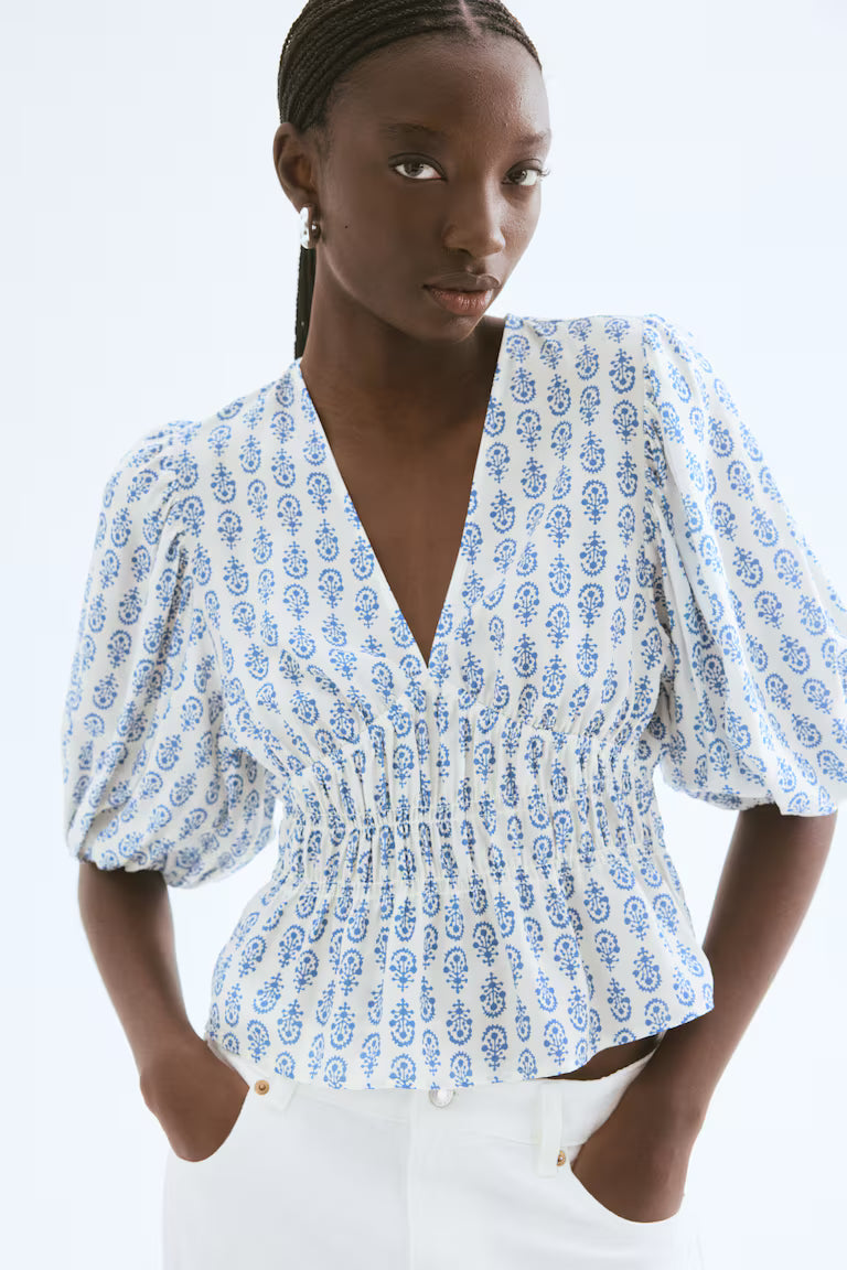 H&M V-Neck Blouse