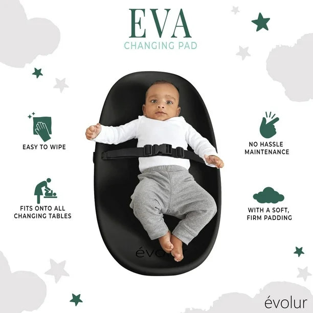 Evolur Eva Changing Pad, Lightweight and Portable