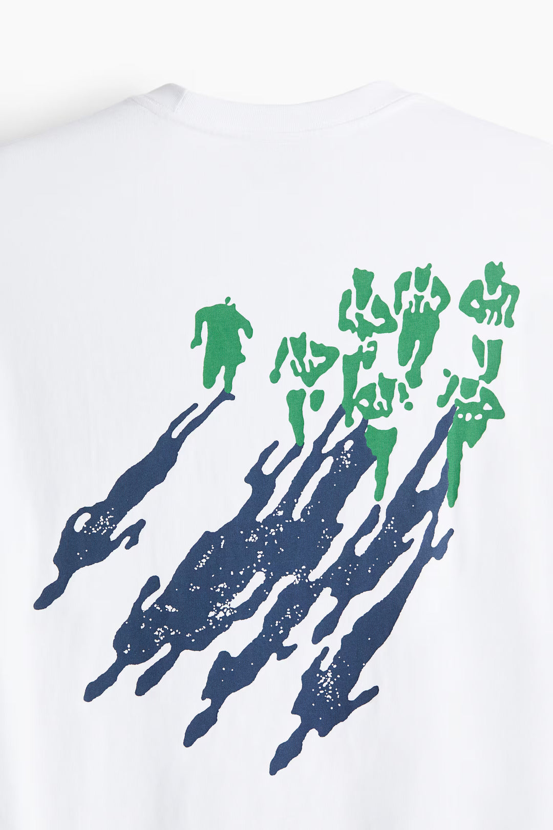 H&M Loose Fit Printed T-shirt