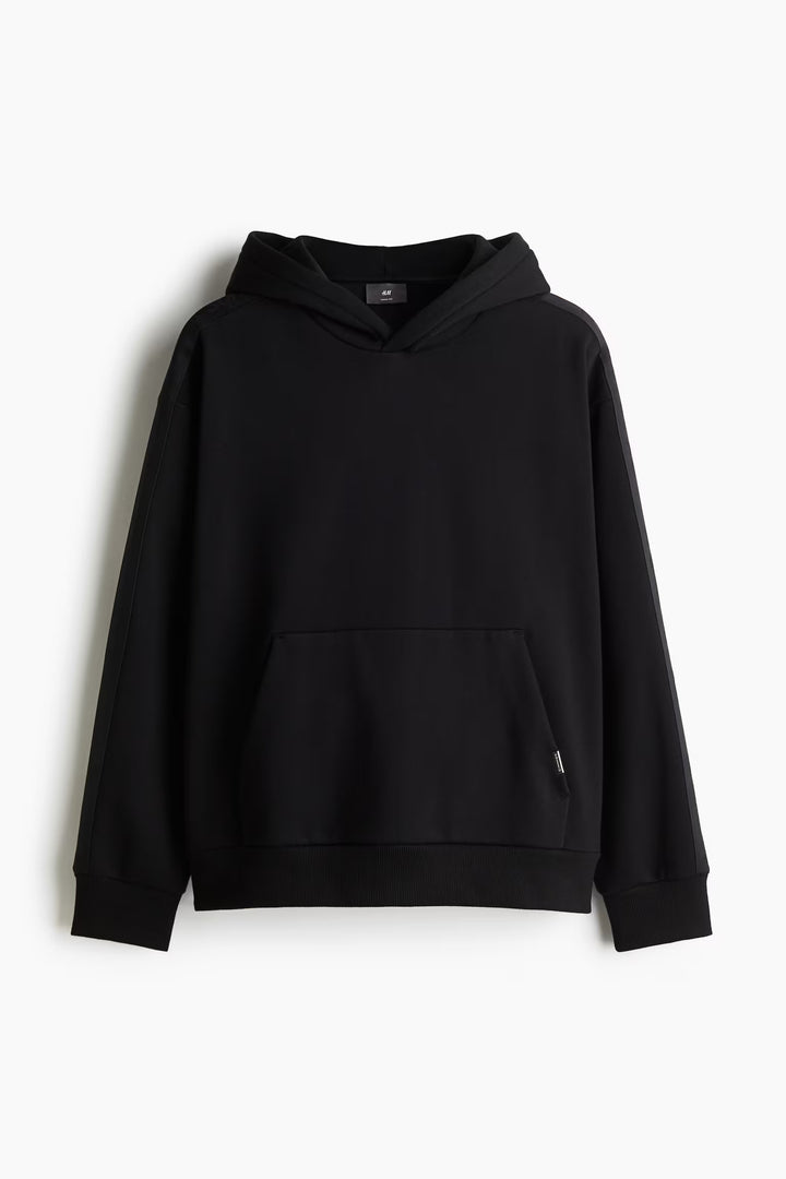 H&M Loose Fit Hoodie with Side Stripes