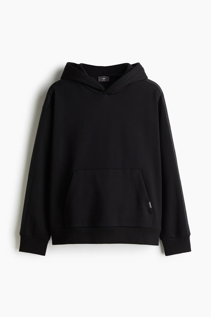 H&M Loose Fit Hoodie with Side Stripes