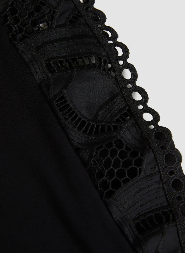 LAURA Crochet Cap Sleeve Top