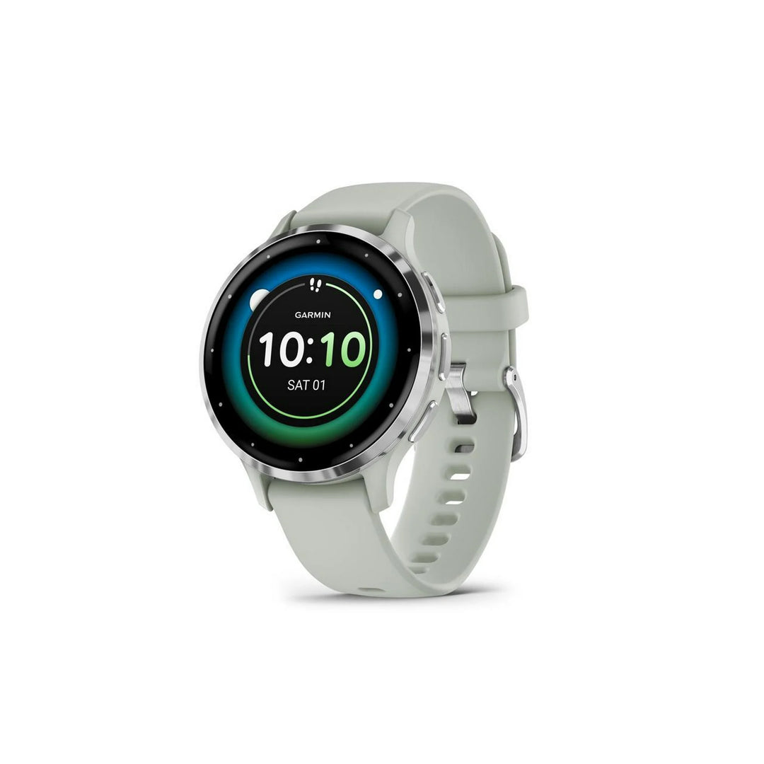 Garmin Venu® 3S, GPS Smartwatch, AMOLED Display, Advanced Health and Fitness Features, Up To 10 Days Of Battery, Sage Gray