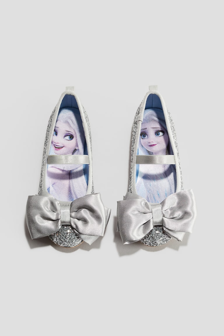 H&M Glittery Ballet Flats