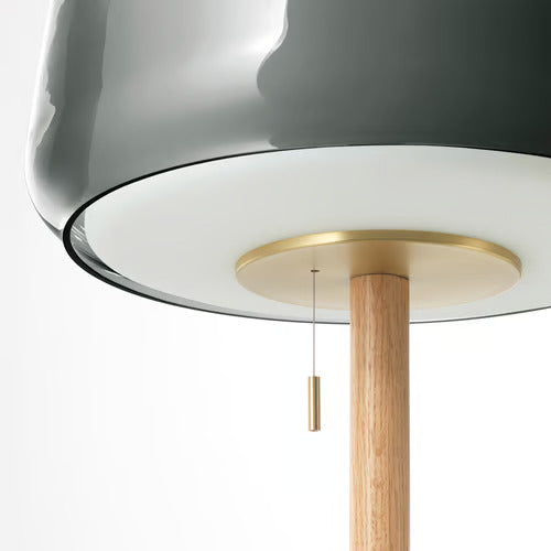 IKEA EVEDAL Floor lamp, marble/gray