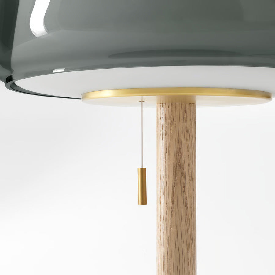 IKEA EVEDAL Table lamp, marble/gray