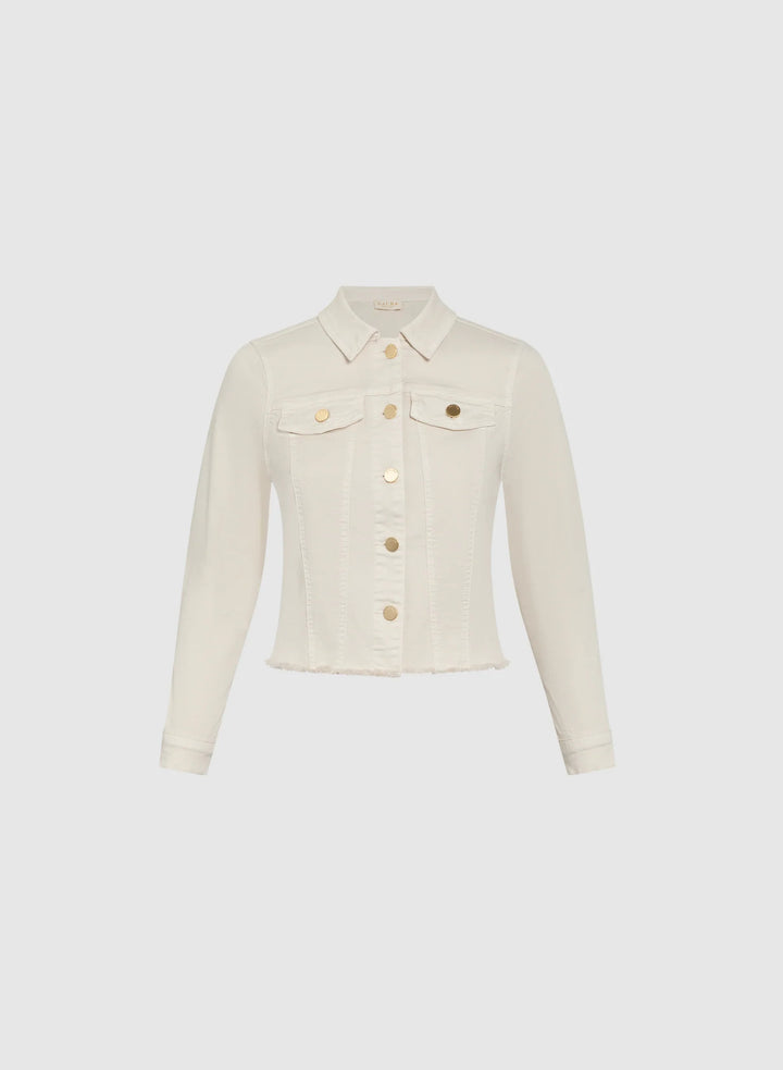 LAURA Cropped Denim Jacket
