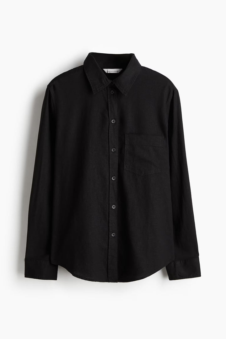 H&M Linen-blend Shirt