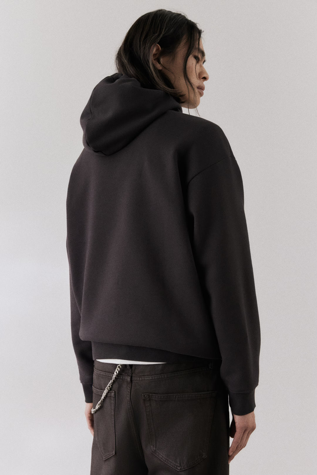 H&M Loose Fit Printed Hoodie