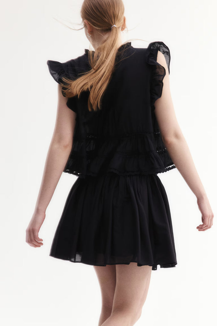 H&M Blouse with Pintucks