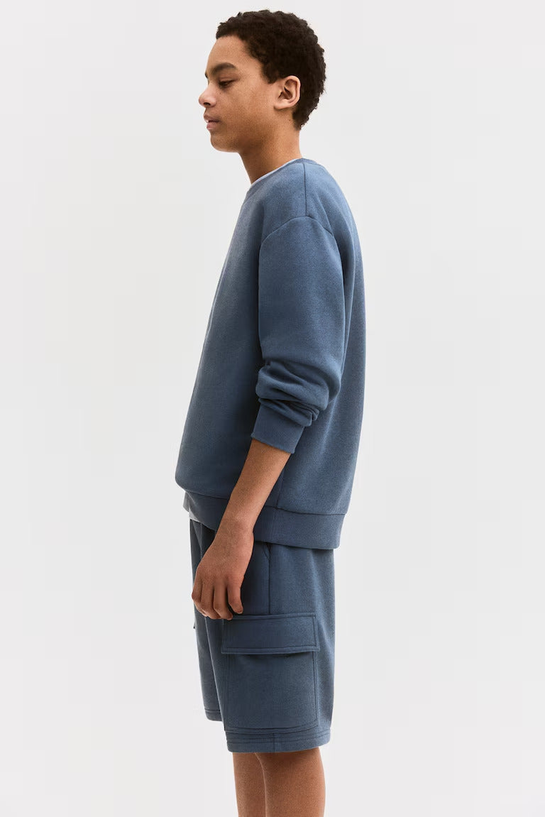 H&M 2-Piece Sweatshirt and Shorts Set