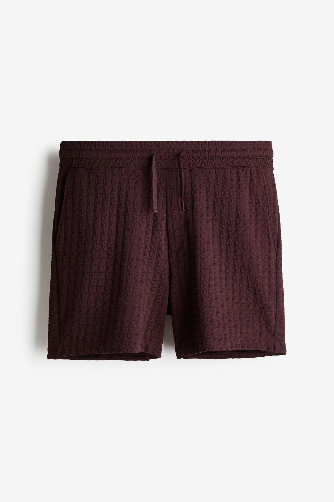 H&M Regular Fit Textured Sweatshorts