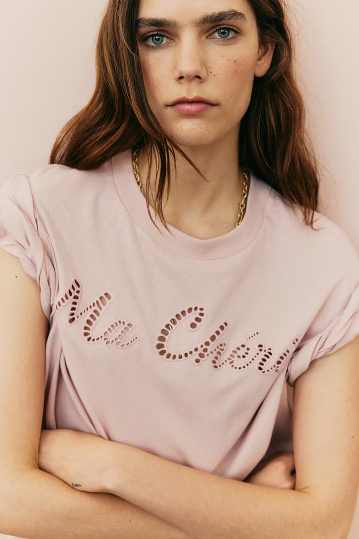 H&M OVERSIZED T-SHIRT WITH MOTIF