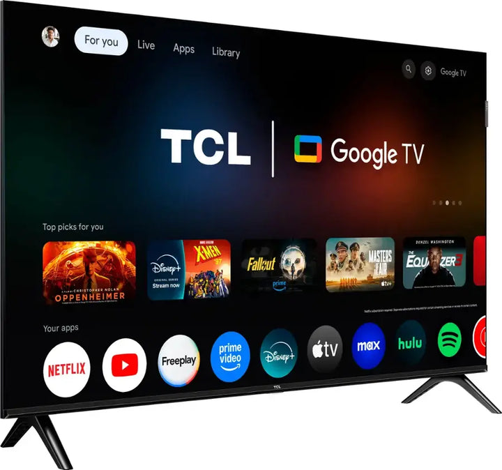 TCL - 32" Class Q3K Series 1080P FHD QLED Smart TV with Google TV (2025)