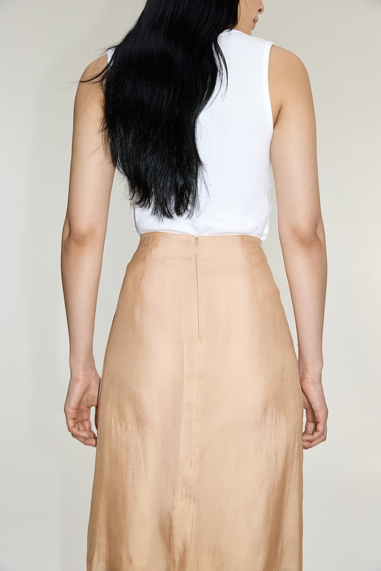 H&M Embellished Sheer Skirt