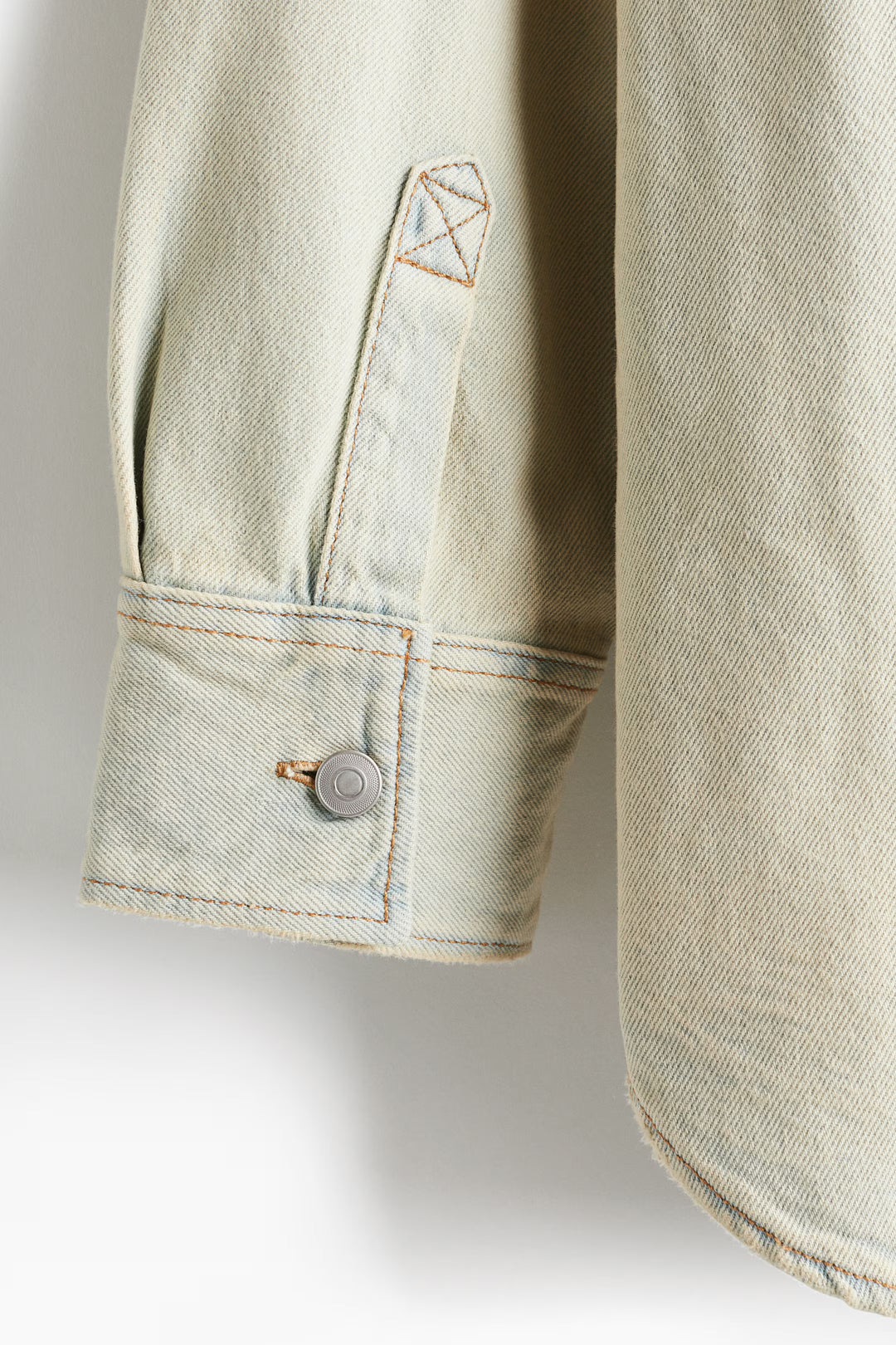 H&M Oversized Fit Denim Shirt