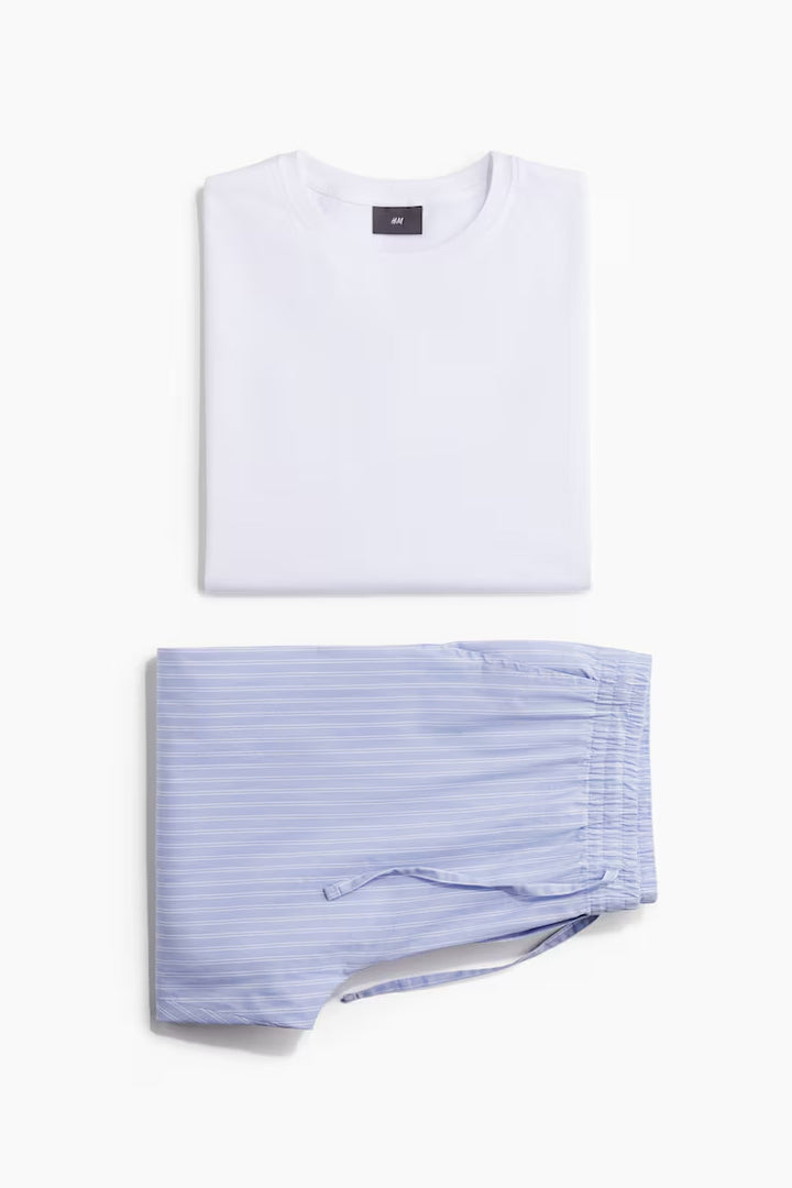 H&M  Pajama T-Shirt and Pants Set