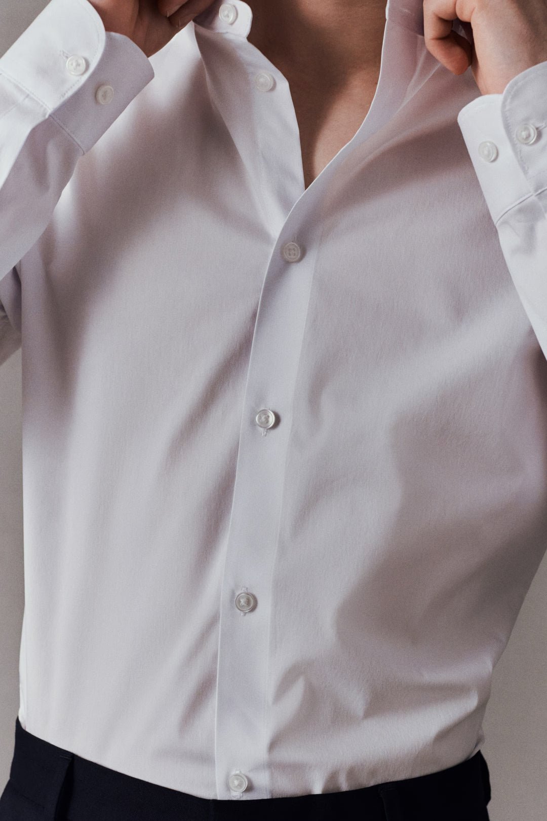 H&M Slim Fit Grandad shirt