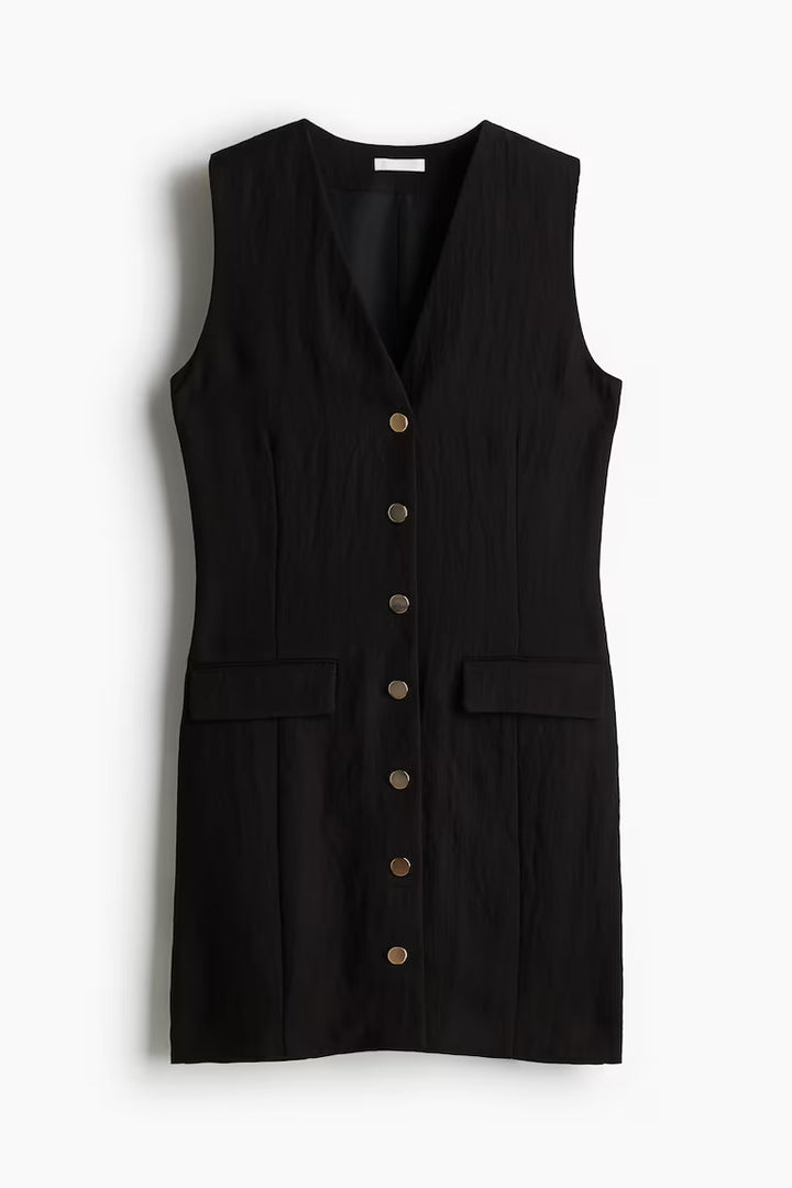 H&M Button-Front Dress
