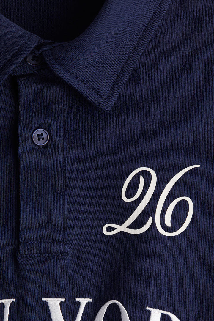 H&M Text-Motif Polo Shirt