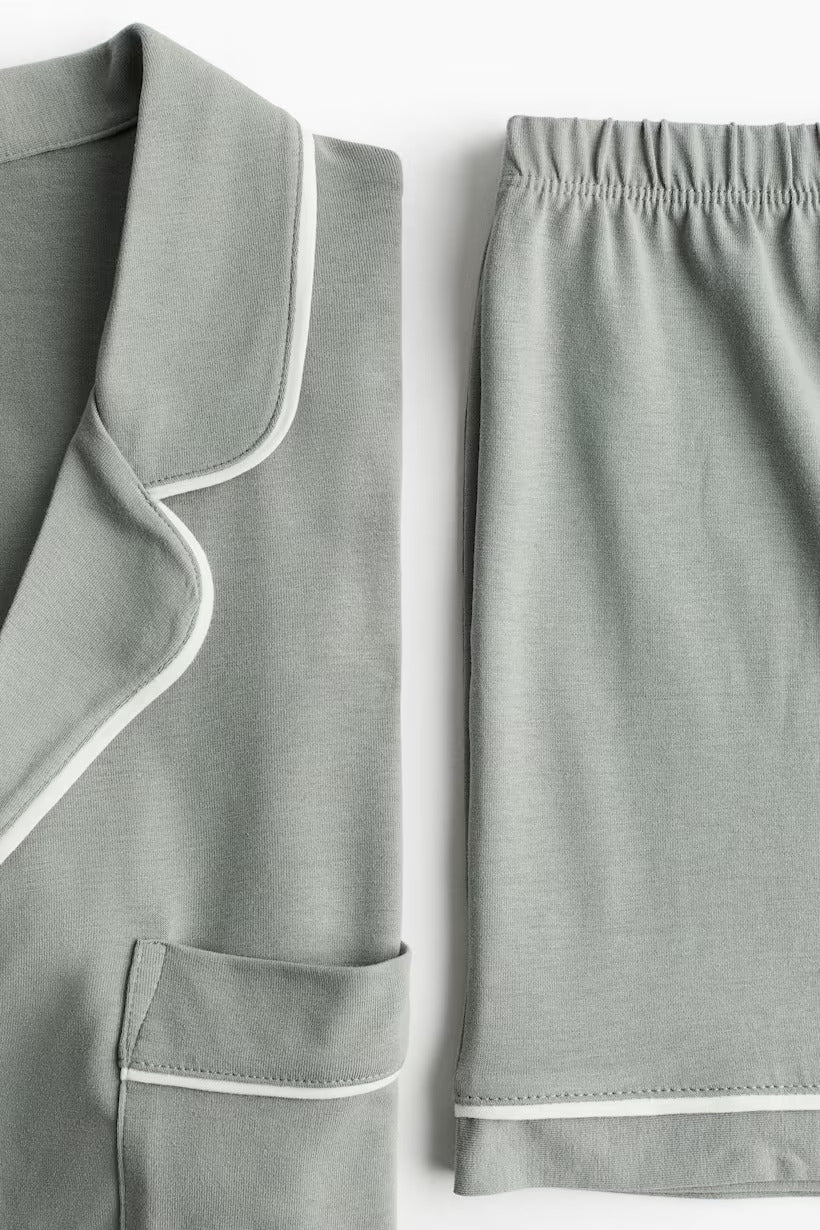 H&M Pajama Shirt and Shorts