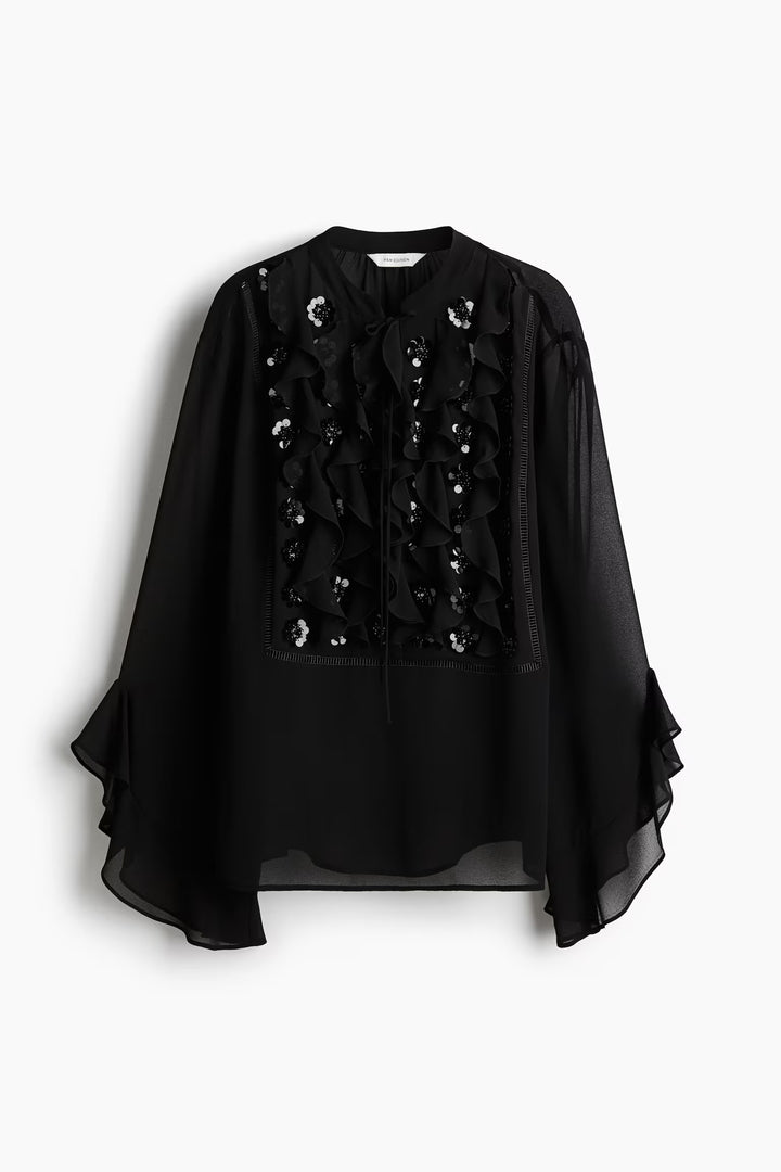 H&M Embellished Blouse