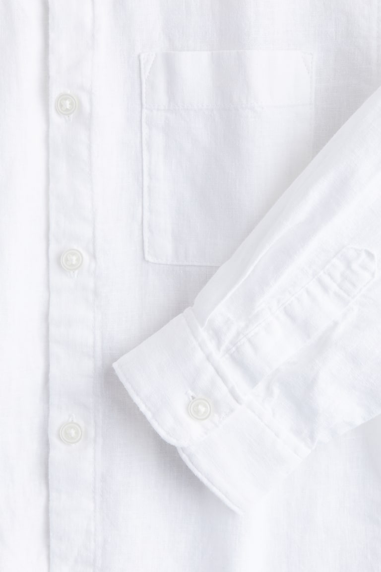 H&M Linen-Blend Shirt