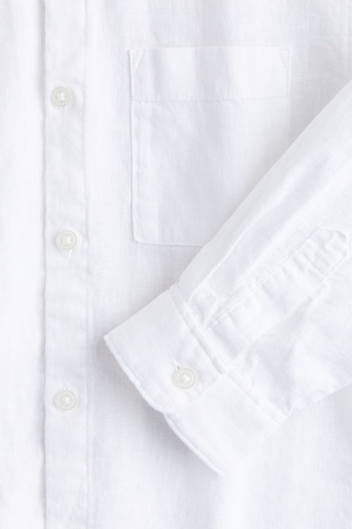 H&M Linen-Blend Shirt