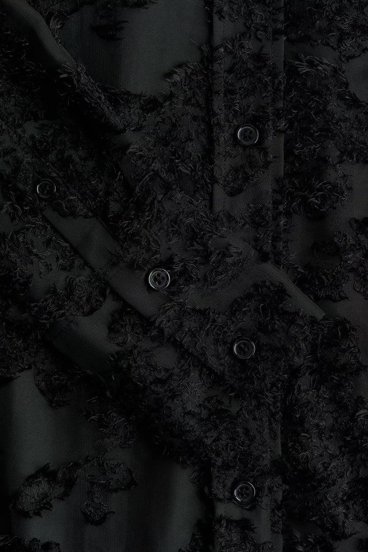 H&M Textured-weave Shirt