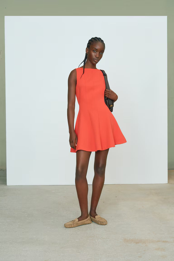 H&M Dress with Flared Skirt