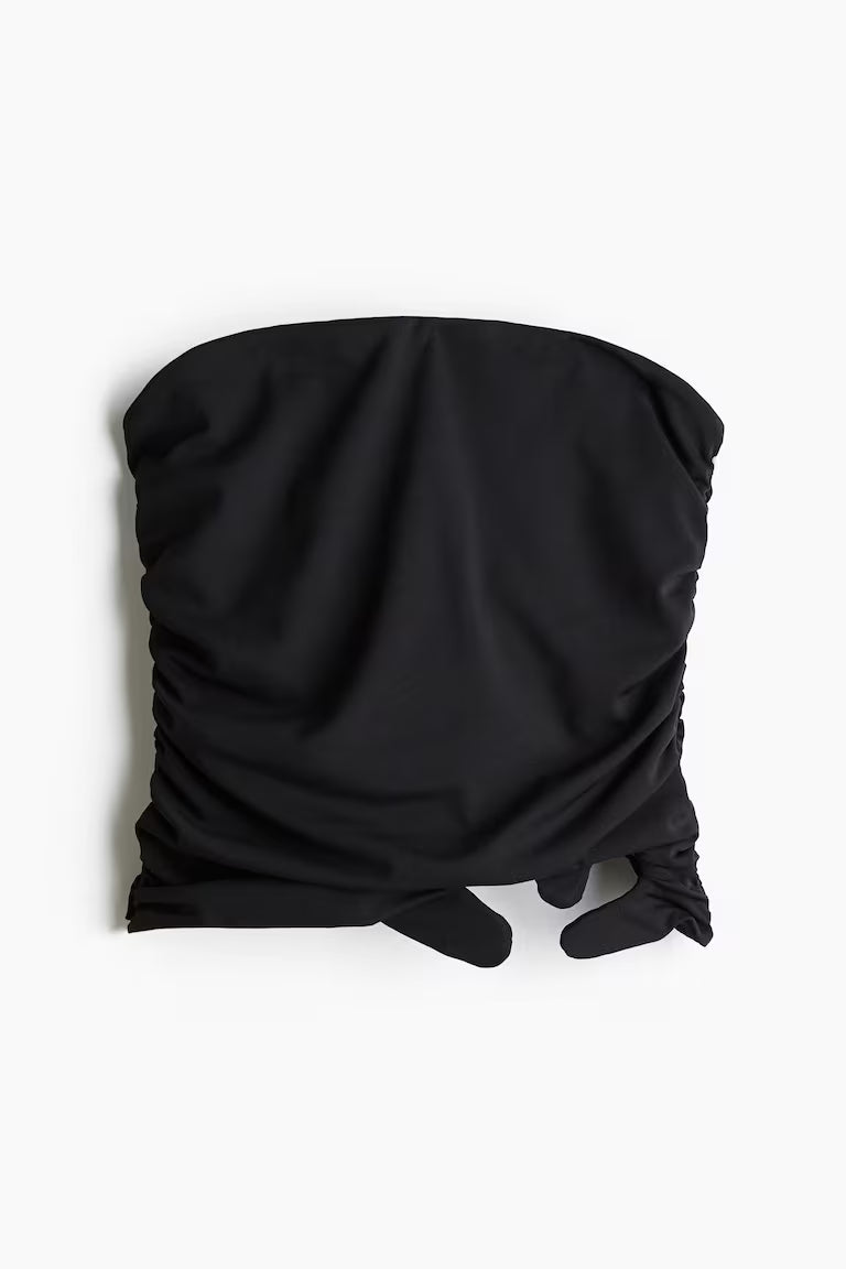 H&M BANDEAU TOP WITH CUT-OUT DETAIL