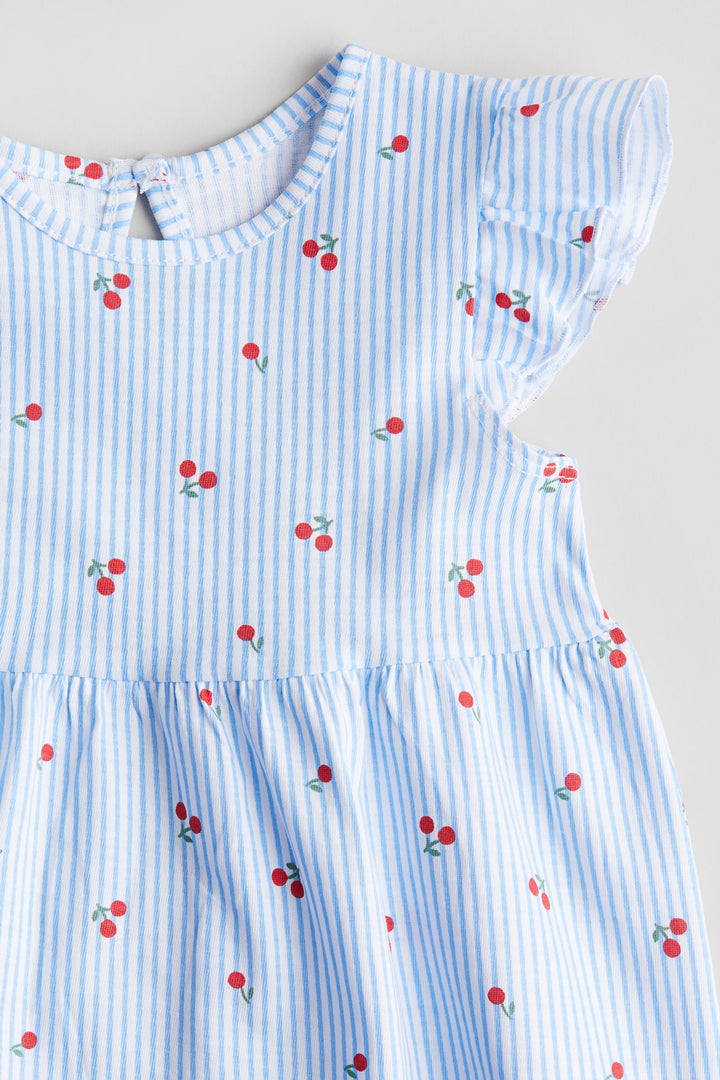 H&M Printed Cotton Dress