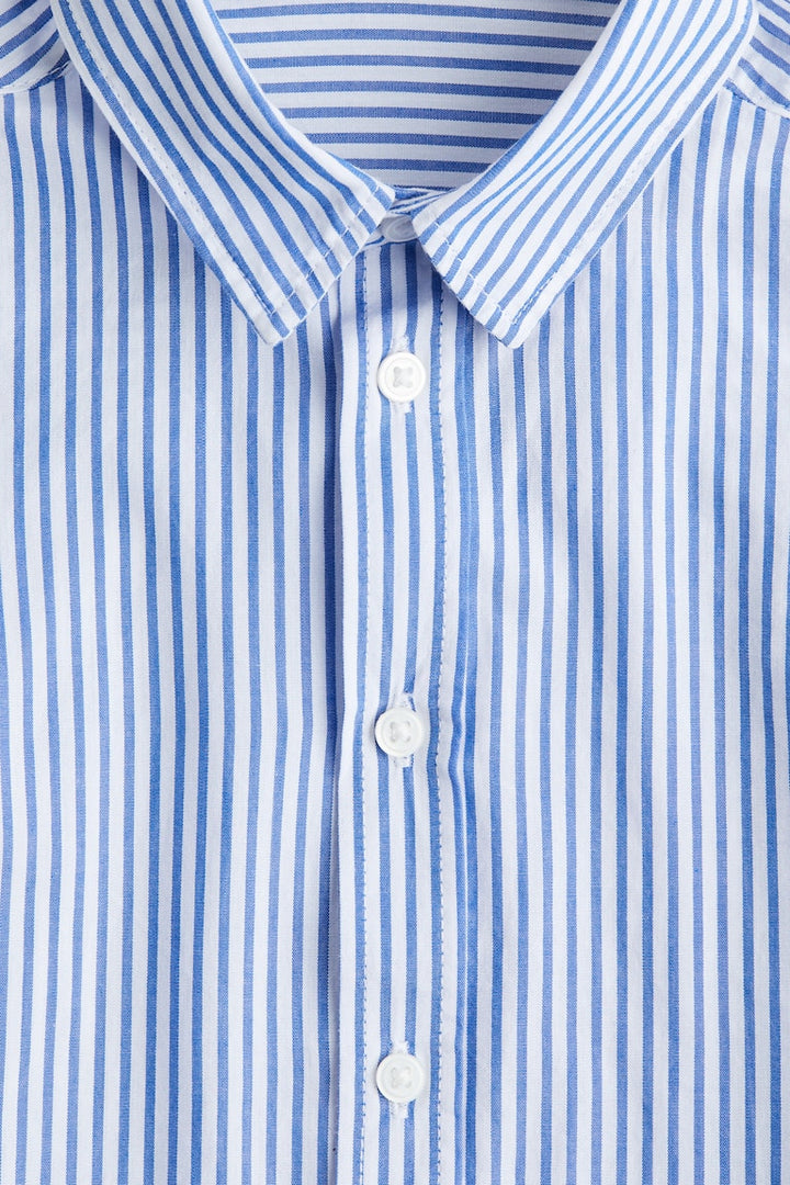 H&M Long-sleeved Cotton Shirt