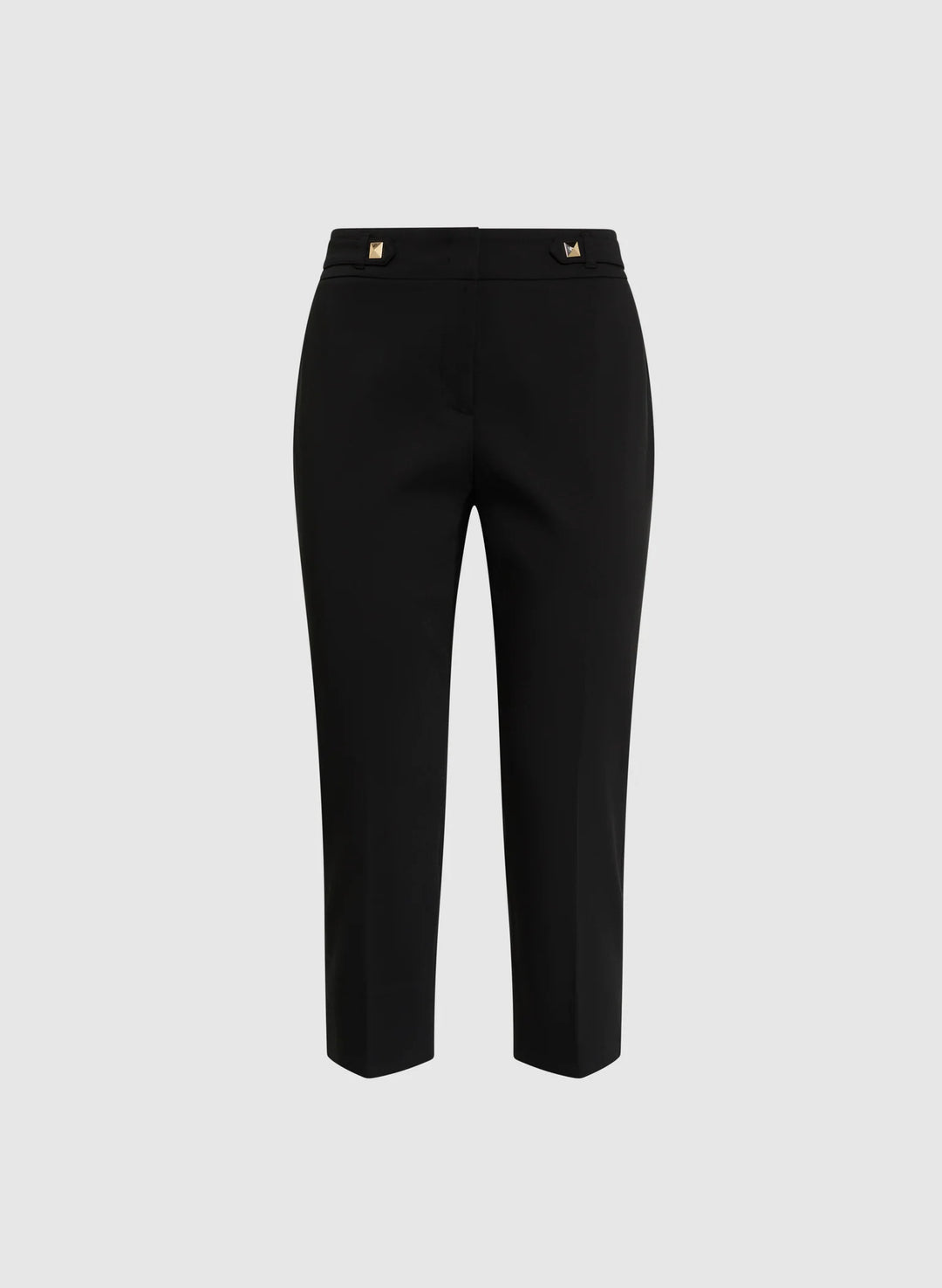 LAURA Studded Cotton-Blend Capris