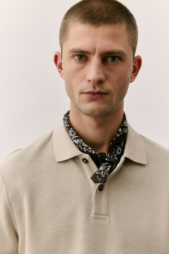 H&M Regular Fit Piqué Polo Shirt