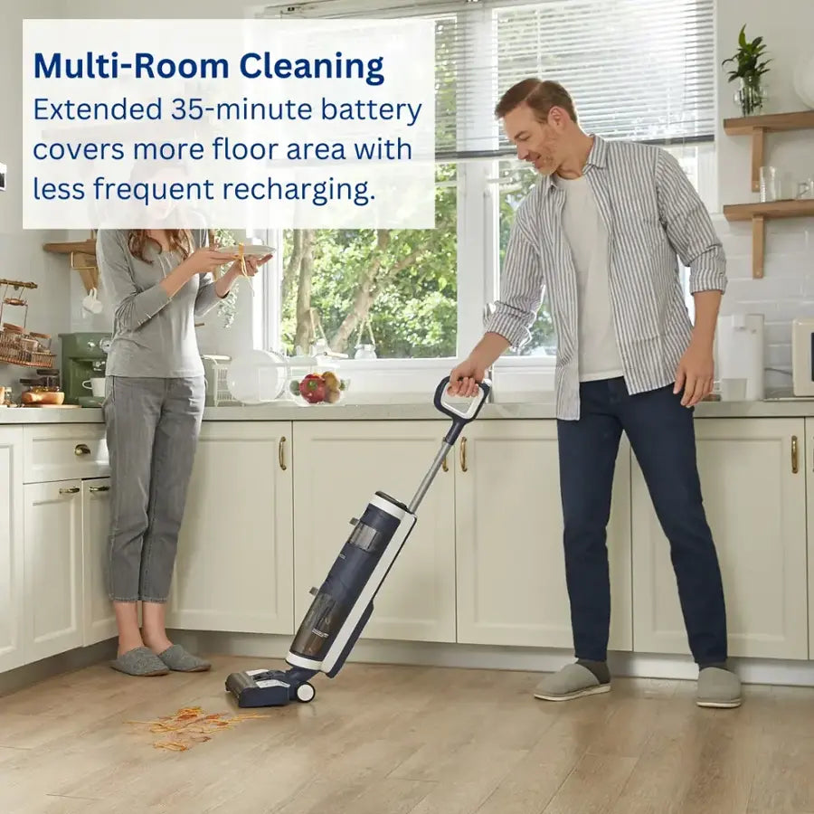 Tineco - Floor One S3 Extreme – 3 in 1 Mop, Vacuum & Self Cleaning Smart Floor Washer with iLoop Smart Sensor - Blue