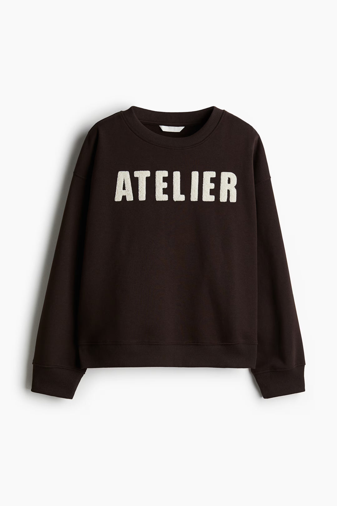 H&M Sweatshirt with Text Motif