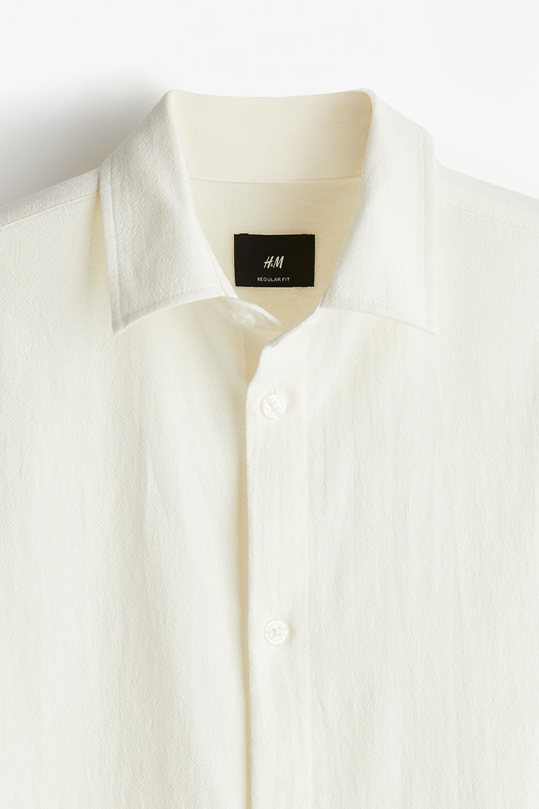 H&M Regular Fit Textured shirt