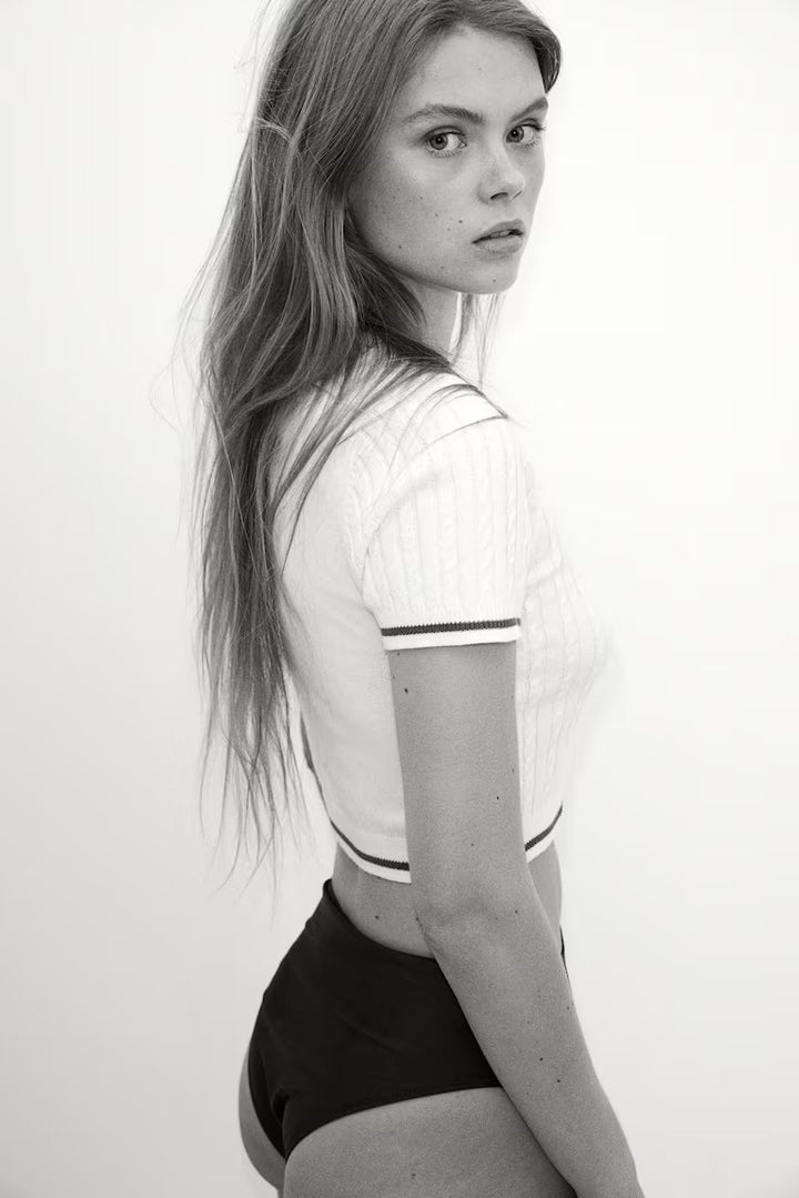 H&M Cable-Knit Top