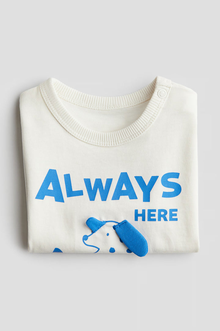 H&M Printed Cotton T-Shirt