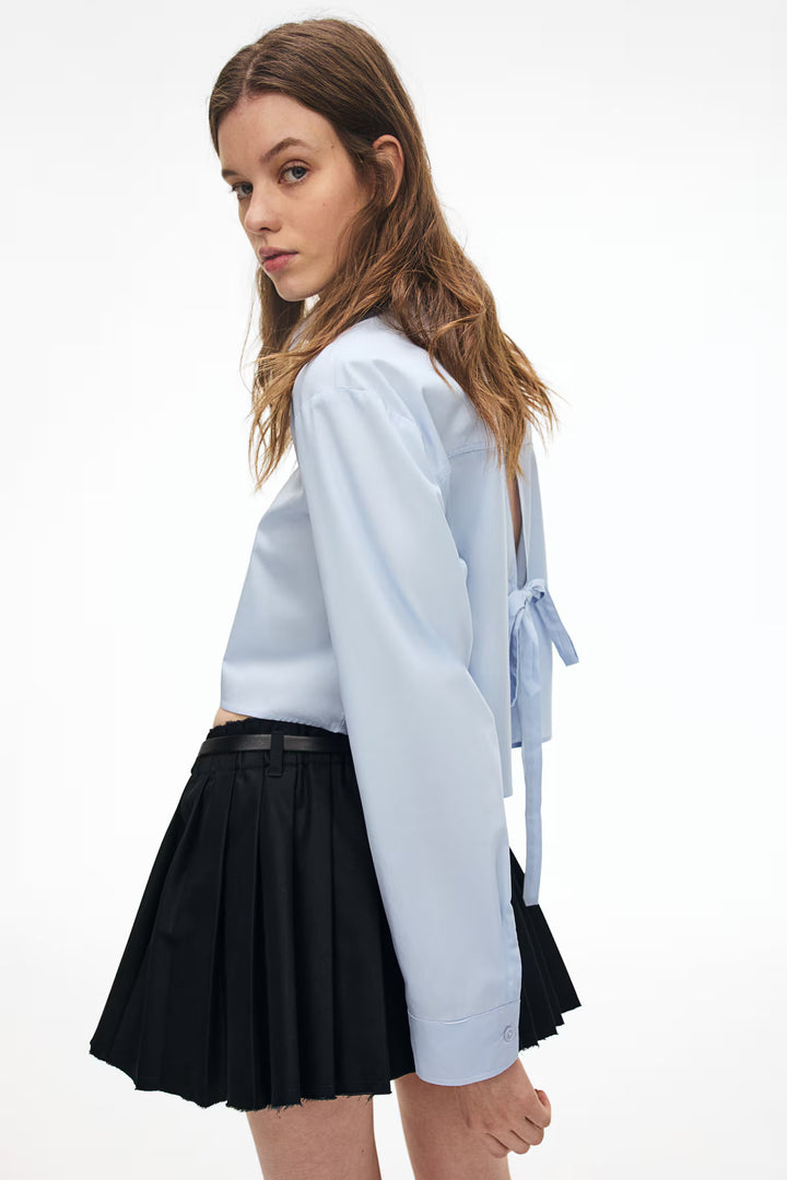 H&M Tie-Detail Crop Top