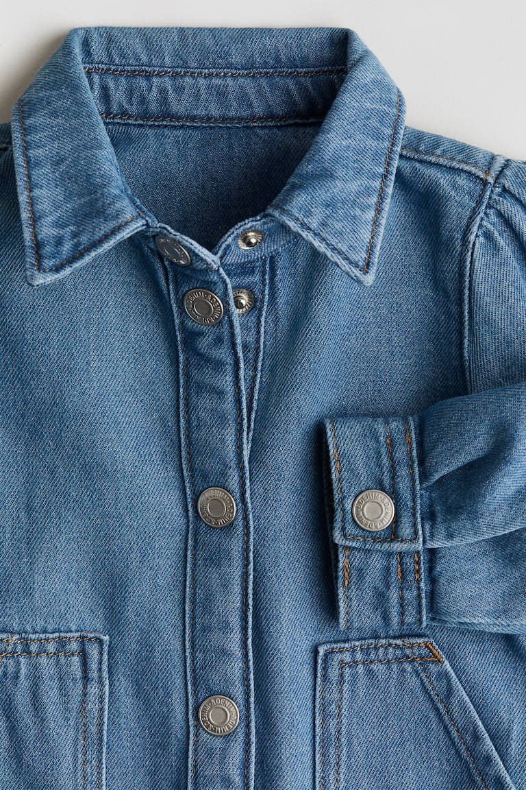 H&M Denim Shirt Dress