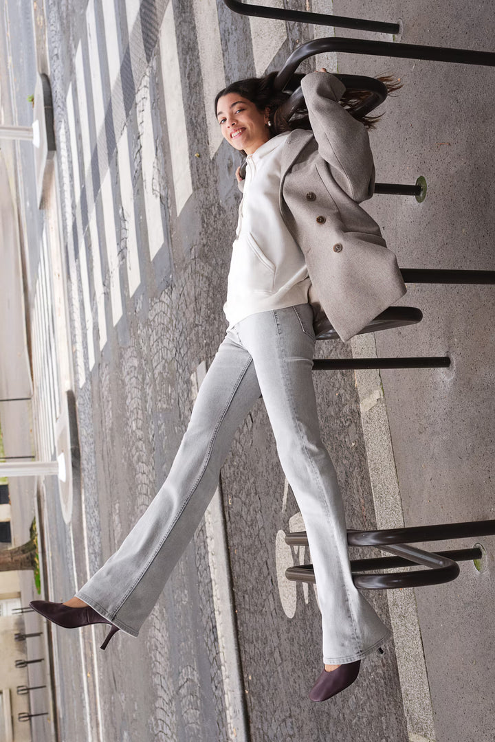 H&M Low Rise Flared Leg Jeans