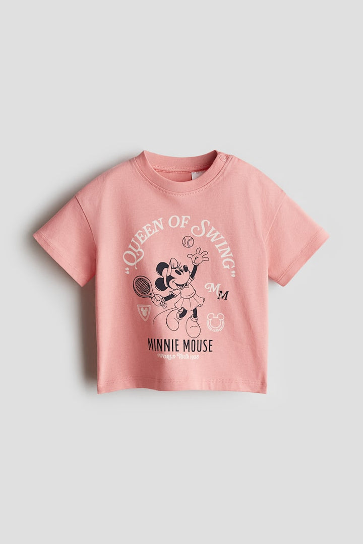 H&M T-Shirt with Printed Motif