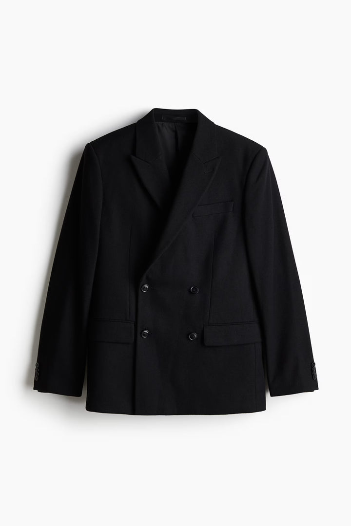 H&M Regular Fit Double-breasted Jacket