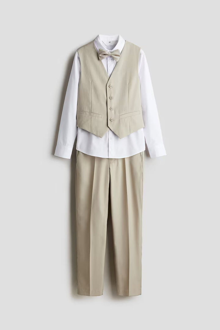 H&M 3-piece Dressy Set with Bow Tie