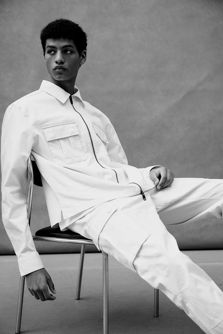 H&M Regular-Fit Twill Overshirt