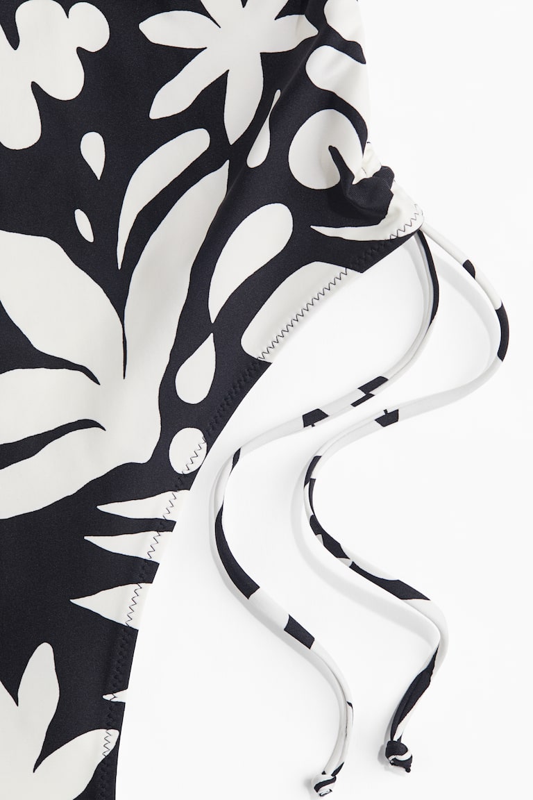 H&M Padded-Cup Drawstring-Detail Swimsuit