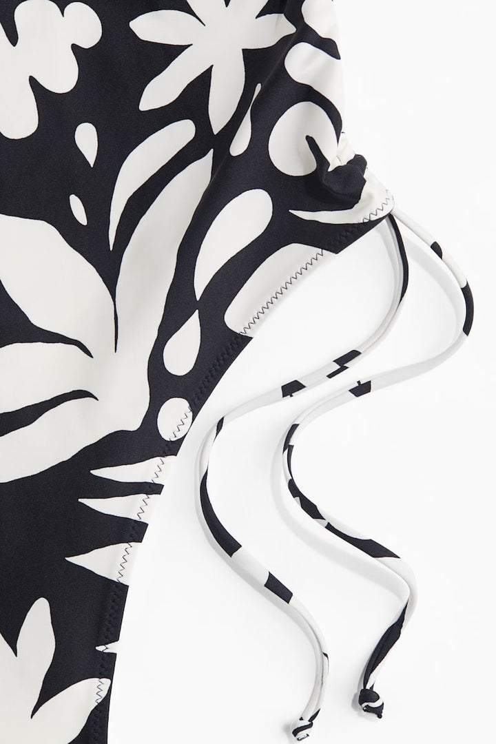 H&M Padded-Cup Drawstring-Detail Swimsuit